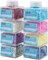 Chunky Craft Glitter Party Blend Bundle – Jumbo Confetti for Crafts, Pink, White, Silver & Blue, 8 Pack